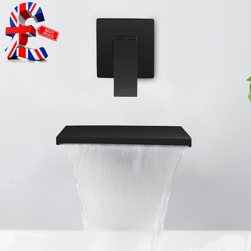 Wall mounted bath - mounted, taps