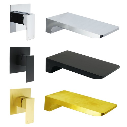 Cubic square bath spout wall - spout,