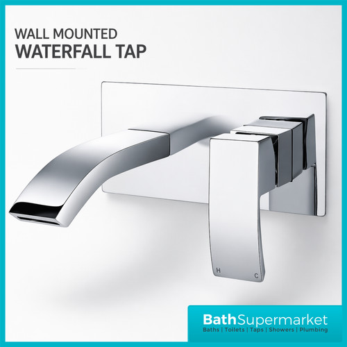 Wall mounted bathroom basin - wall,