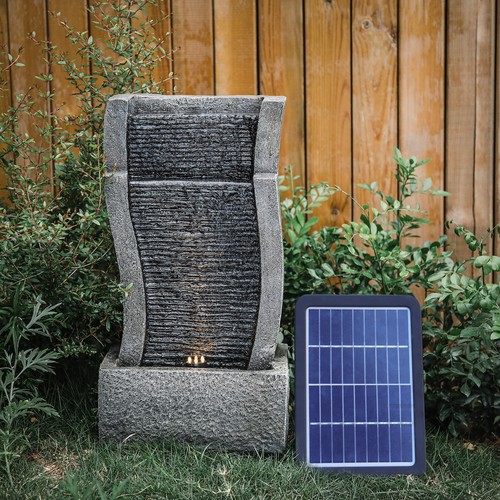 Resin stone wall falls garden - falls,
