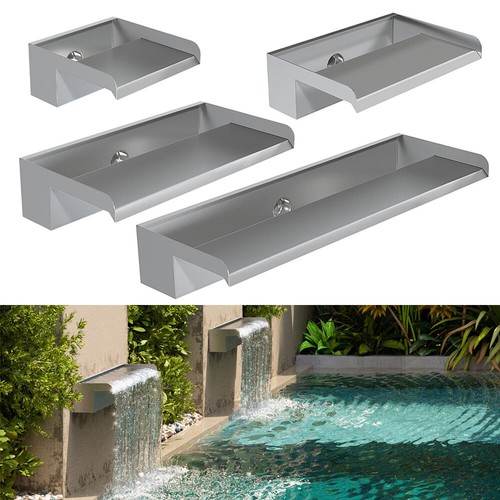 Pool waterfall fountain - pool,
