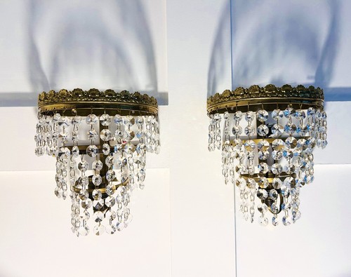 Vintage pair waterfall - vintage, of