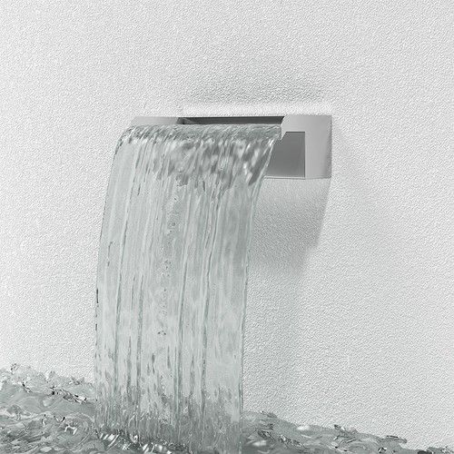 Stainless steel water blade - water,