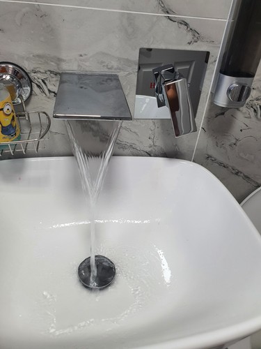 Wall mounted waterfall - wall,