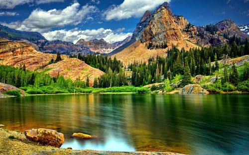 Nature mountains waterfall - nature,