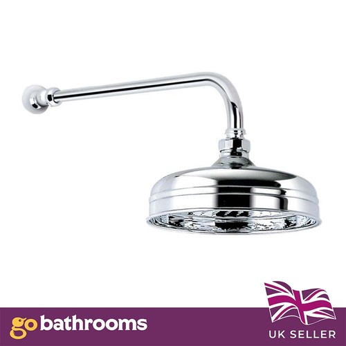 Traditional shower head chrome - traditional,
