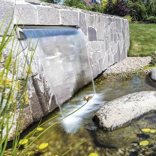 Waterfall blade pool - waterfall, fountain