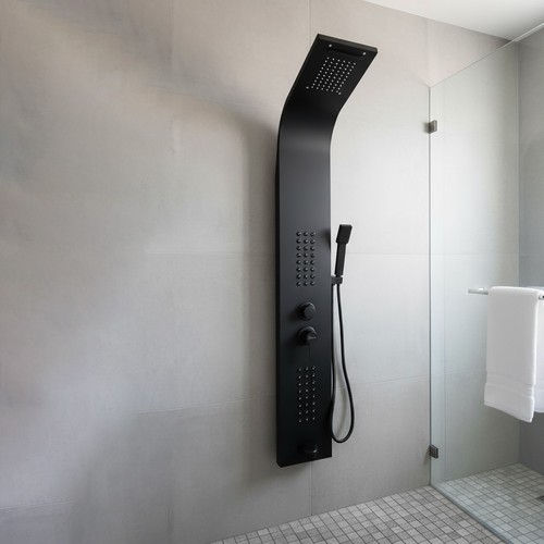 Manual thermostatic shower - manual,