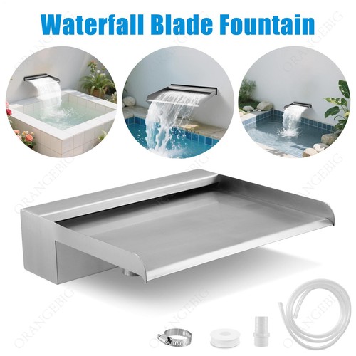 Waterfall blade pool fountain - waterfall,