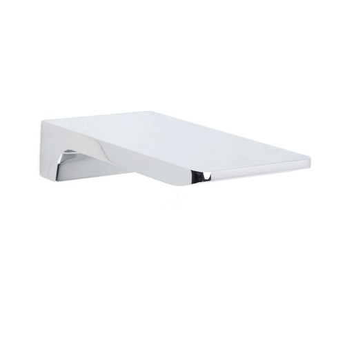 Square chrome waterfall basin - square,