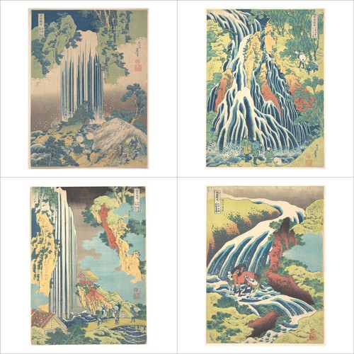 Hokusai waterfalls 5x11 - hokusai,