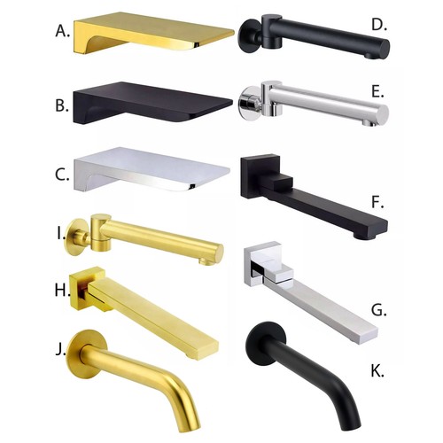 Waterfall bath spout wall - waterfall,