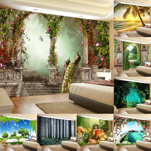 Large forest wall hanging - wall,